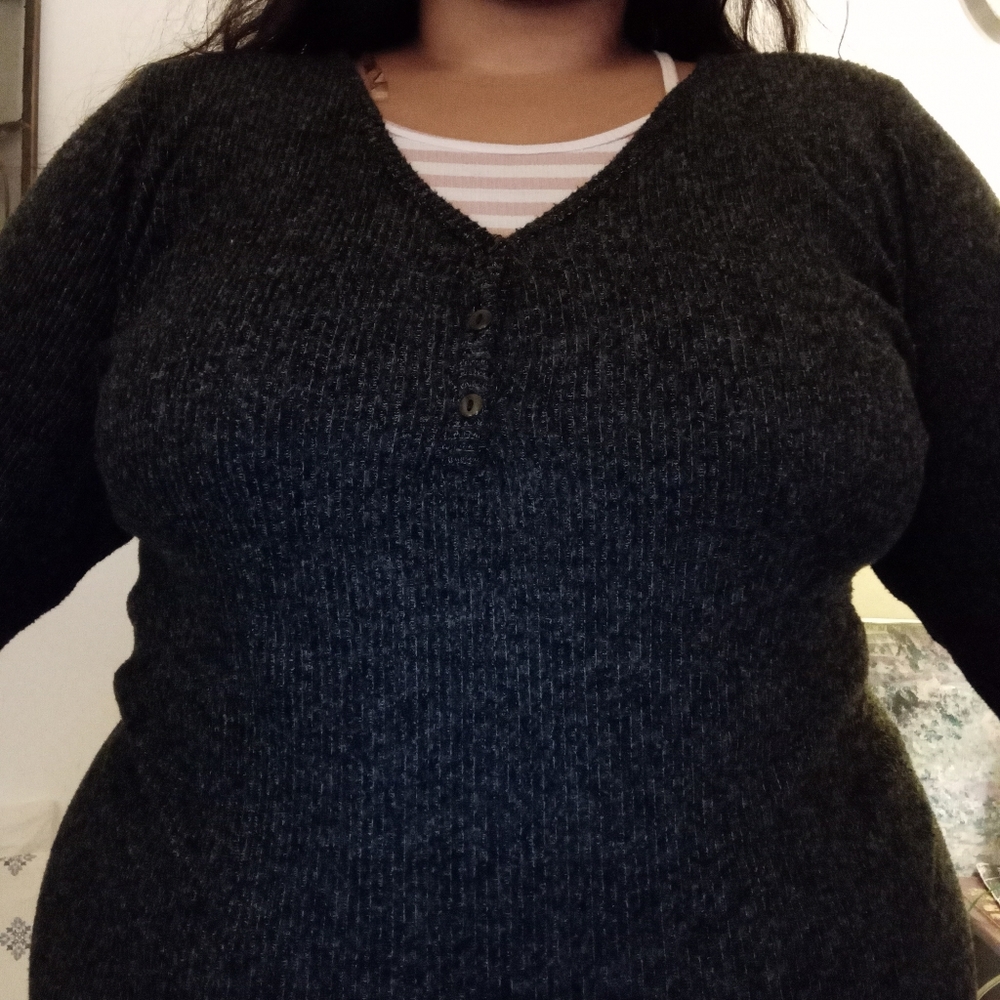 Fashion nova - charcoal romper